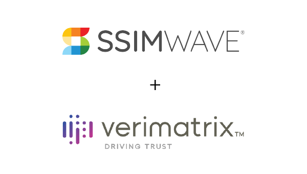 SSIMWAVE and Verimatrix logos