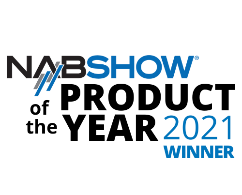 NABSHOW Product of the Year 2021 Winner logo