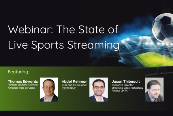 Webinar: The State of Live Sports Streaming